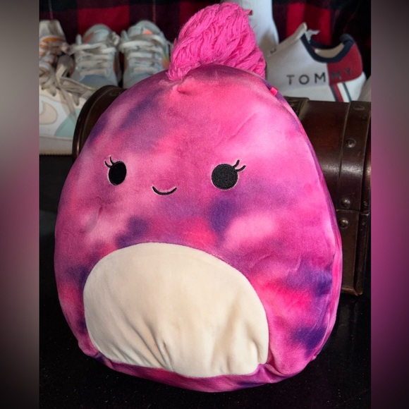 Squishmallows Other - Lovisa the pink tie-dye chameleon Squishmallow Squish-Doos